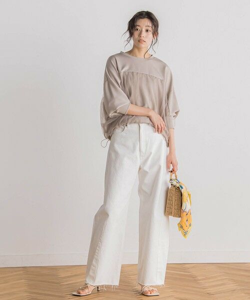 Droite lautreamont / ドロワットロートレアモン カットソー | 【WEB限定】ダンボールドルマンチュールプルオーバー≪洗濯機で洗える≫ | 詳細26