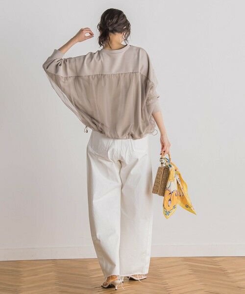 Droite lautreamont / ドロワットロートレアモン カットソー | 【WEB限定】ダンボールドルマンチュールプルオーバー≪洗濯機で洗える≫ | 詳細28