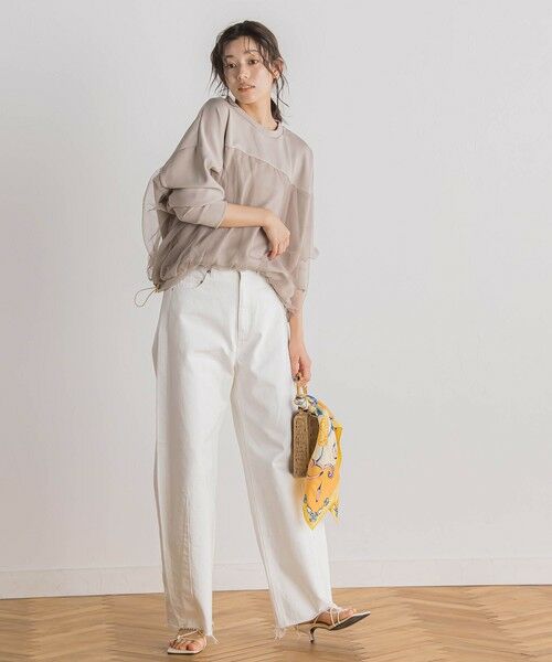 Droite lautreamont / ドロワットロートレアモン カットソー | 【WEB限定】ダンボールドルマンチュールプルオーバー≪洗濯機で洗える≫ | 詳細29