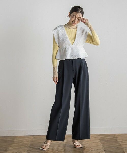 Droite lautreamont / ドロワットロートレアモン その他パンツ | ミリオーネダブルクロスパンツ≪洗濯機で洗える≫ | 詳細1