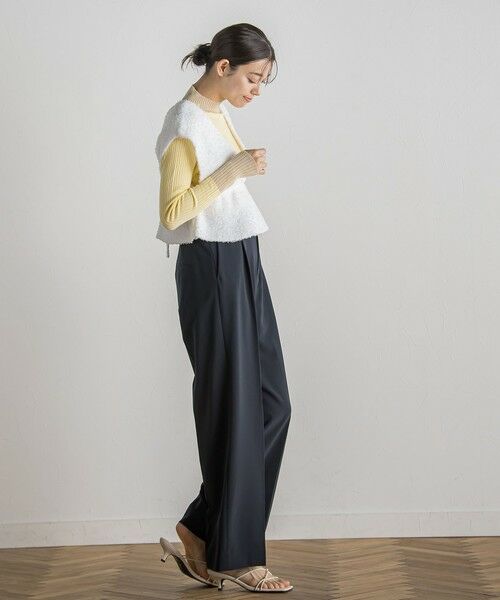 Droite lautreamont / ドロワットロートレアモン その他パンツ | ミリオーネダブルクロスパンツ≪洗濯機で洗える≫ | 詳細3