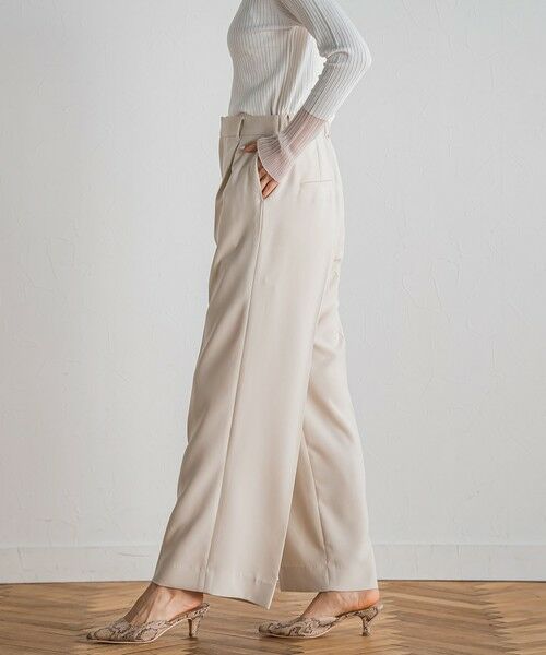 Droite lautreamont / ドロワットロートレアモン その他パンツ | ミリオーネダブルクロスパンツ≪洗濯機で洗える≫ | 詳細21