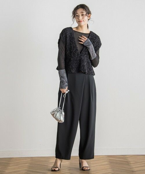 Droite lautreamont / ドロワットロートレアモン その他パンツ | ステファニーラップパンツ≪洗濯機で洗える≫ | 詳細9