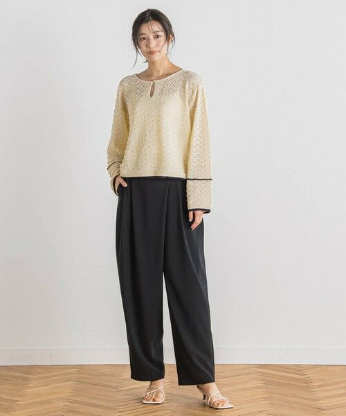 Droite lautreamont / ドロワットロートレアモン その他パンツ | ステファニーラップパンツ≪洗濯機で洗える≫ | 詳細24