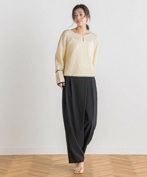 Droite lautreamont / ドロワットロートレアモン その他パンツ | ステファニーラップパンツ≪洗濯機で洗える≫ | 詳細25