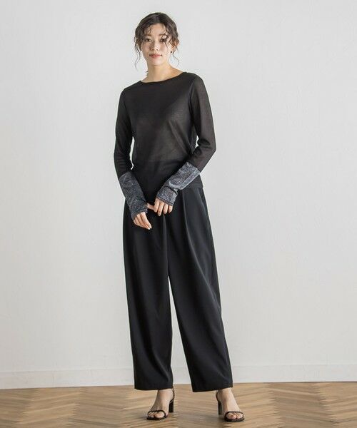 Droite lautreamont / ドロワットロートレアモン その他パンツ | ステファニーラップパンツ≪洗濯機で洗える≫ | 詳細1