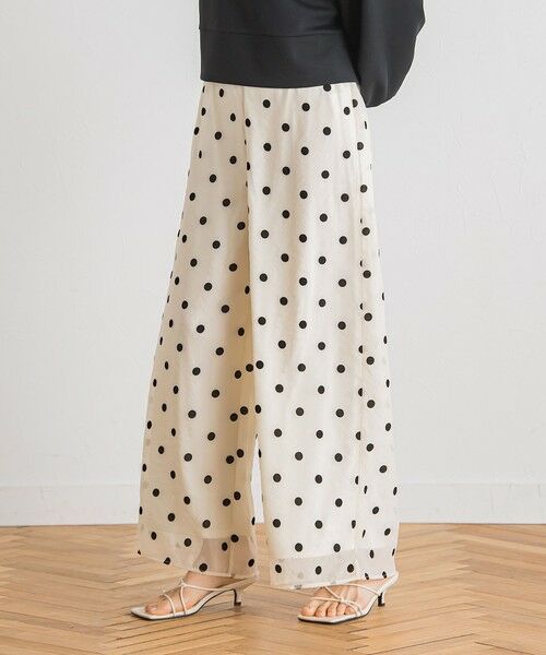 Droite lautreamont / ドロワットロートレアモン その他パンツ | 【WEB限定】オーガンジードットパンツ | 詳細1