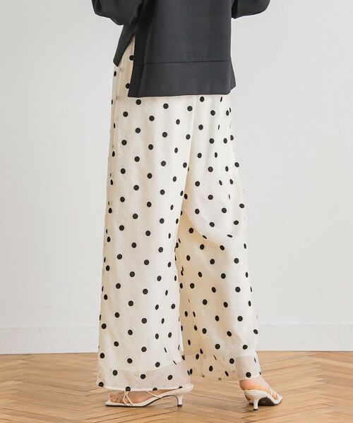 Droite lautreamont / ドロワットロートレアモン その他パンツ | 【WEB限定】オーガンジードットパンツ | 詳細2