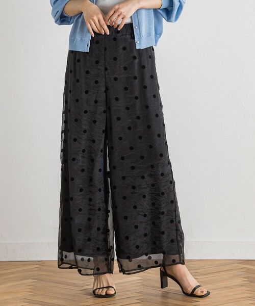 Droite lautreamont / ドロワットロートレアモン その他パンツ | 【WEB限定】オーガンジードットパンツ | 詳細13