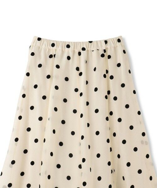 Droite lautreamont / ドロワットロートレアモン ミニ・ひざ丈スカート | 【WEB限定】オーガンジードットフレアスカート | 詳細14