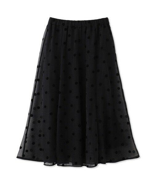 Droite lautreamont / ドロワットロートレアモン ミニ・ひざ丈スカート | 【WEB限定】オーガンジードットフレアスカート | 詳細27