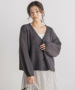 Droite lautreamont / ドロワットロートレアモン カーディガン・ボレロ | 【WEB限定】片畦Vネックカーデ≪手洗い可能≫