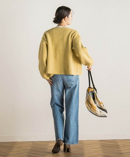 Droite lautreamont / ドロワットロートレアモン カーディガン・ボレロ | 【WEB限定】片畦Vネックカーデ≪手洗い可能≫ | 詳細10