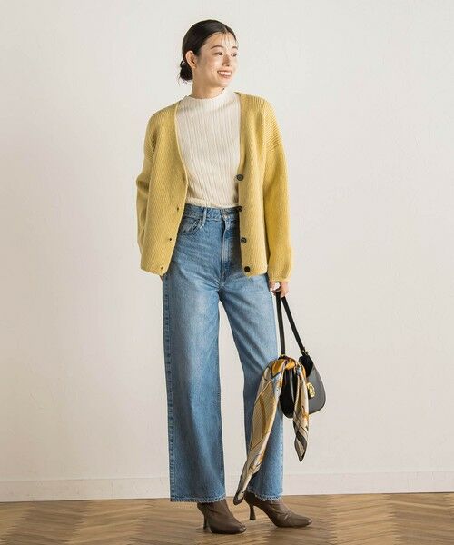 Droite lautreamont / ドロワットロートレアモン カーディガン・ボレロ | 【WEB限定】片畦Vネックカーデ≪手洗い可能≫ | 詳細11