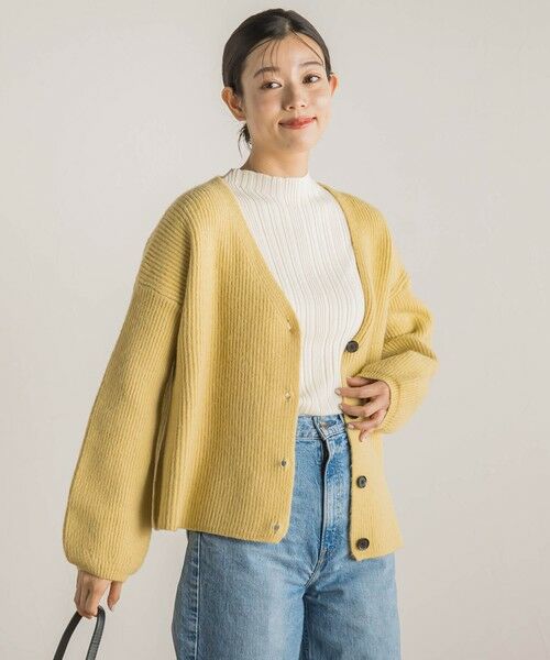 Droite lautreamont / ドロワットロートレアモン カーディガン・ボレロ | 【WEB限定】片畦Vネックカーデ≪手洗い可能≫ | 詳細14