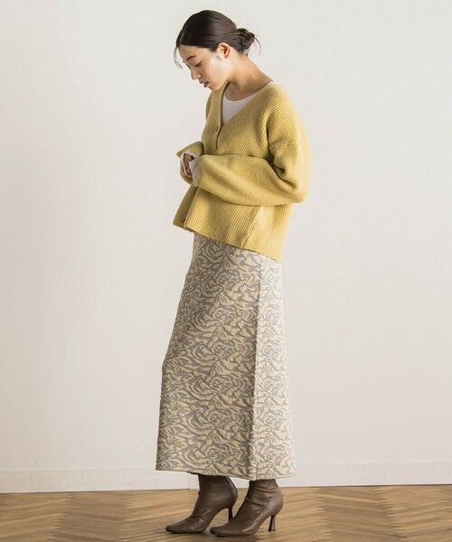 Droite lautreamont / ドロワットロートレアモン カーディガン・ボレロ | 【WEB限定】片畦Vネックカーデ≪手洗い可能≫ | 詳細16