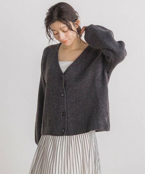 Droite lautreamont / ドロワットロートレアモン カーディガン・ボレロ | 【WEB限定】片畦Vネックカーデ≪手洗い可能≫ | 詳細26