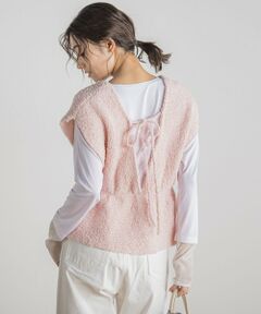 Droite lautreamont / ドロワットロートレアモン ニット・セーター | バタフライヤーンビスチェ≪手洗い可能≫