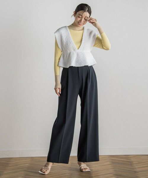 Droite lautreamont / ドロワットロートレアモン ニット・セーター | バタフライヤーンビスチェ≪手洗い可能≫ | 詳細7