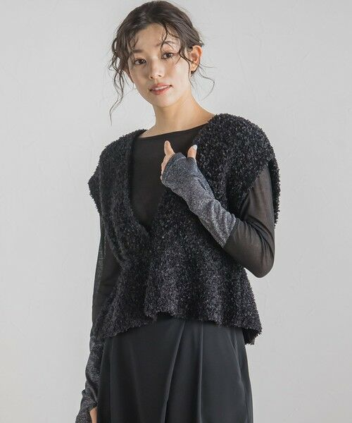 Droite lautreamont / ドロワットロートレアモン ニット・セーター | バタフライヤーンビスチェ≪手洗い可能≫ | 詳細15