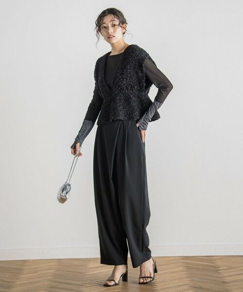 Droite lautreamont / ドロワットロートレアモン ニット・セーター | バタフライヤーンビスチェ≪手洗い可能≫ | 詳細11