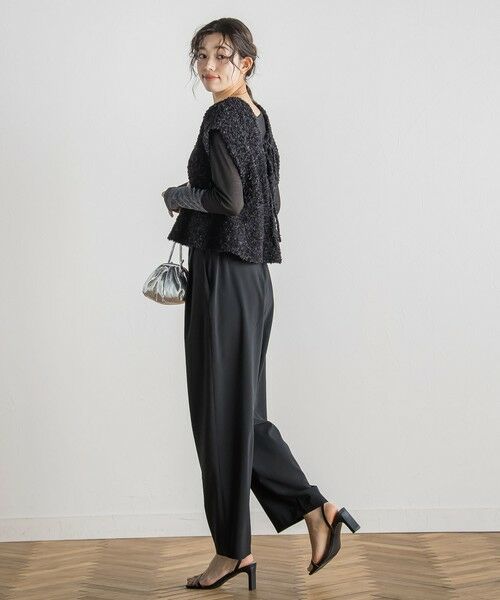 Droite lautreamont / ドロワットロートレアモン ニット・セーター | バタフライヤーンビスチェ≪手洗い可能≫ | 詳細12