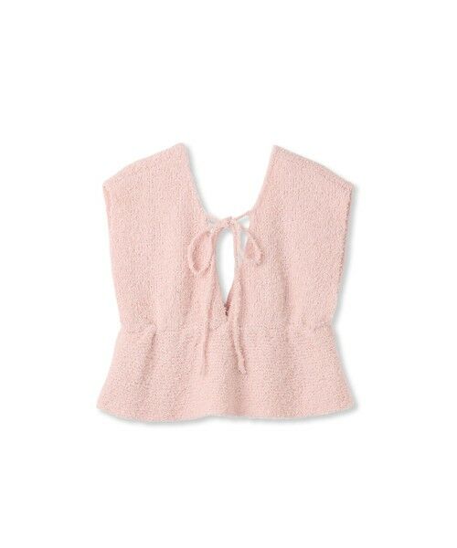 Droite lautreamont / ドロワットロートレアモン ニット・セーター | バタフライヤーンビスチェ≪手洗い可能≫ | 詳細24