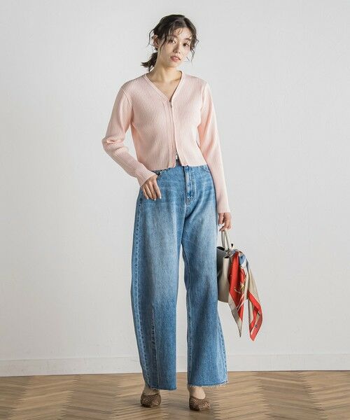 Droite lautreamont / ドロワットロートレアモン カーディガン・ボレロ | ダブルZIP　Vカーデ≪手洗い可能≫ | 詳細20