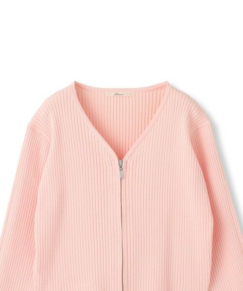 Droite lautreamont / ドロワットロートレアモン カーディガン・ボレロ | ダブルZIP　Vカーデ≪手洗い可能≫ | 詳細27