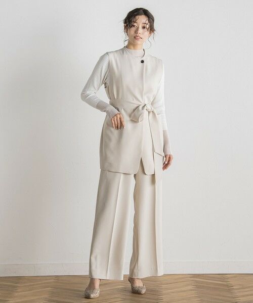 Droite lautreamont / ドロワットロートレアモン ニット・セーター | シアー切替RIBニット≪手洗い可能≫ | 詳細1