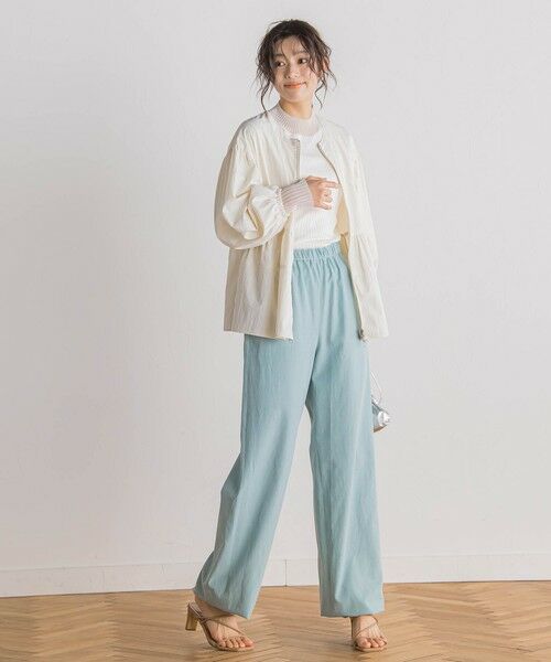 Droite lautreamont / ドロワットロートレアモン ニット・セーター | シアー切替RIBニット≪手洗い可能≫ | 詳細13