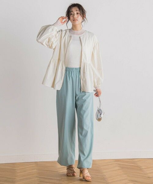 Droite lautreamont / ドロワットロートレアモン ニット・セーター | シアー切替RIBニット≪手洗い可能≫ | 詳細14