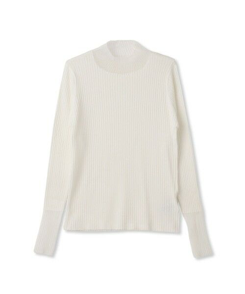 Droite lautreamont / ドロワットロートレアモン ニット・セーター | シアー切替RIBニット≪手洗い可能≫ | 詳細15