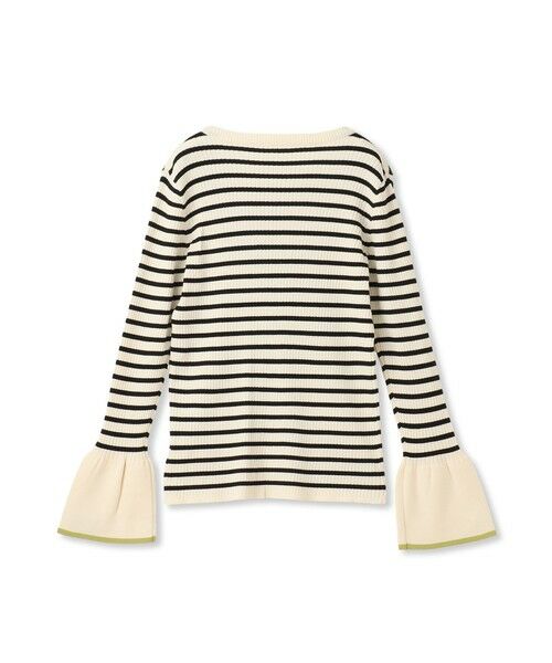 Droite lautreamont / ドロワットロートレアモン ニット・セーター | 【WEB限定】配色フレアスリーブ≪手洗い可能≫ | 詳細11