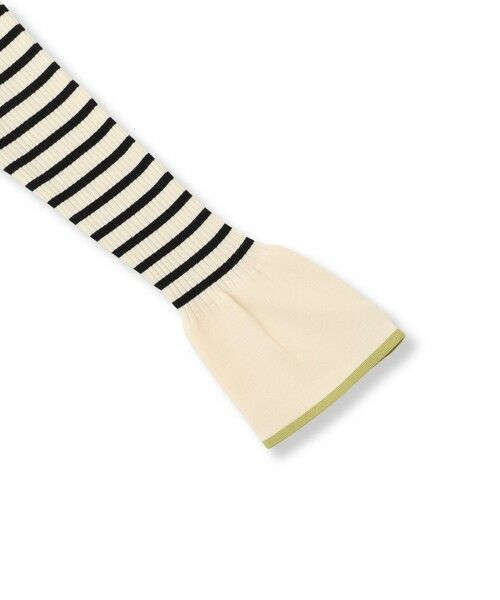 Droite lautreamont / ドロワットロートレアモン ニット・セーター | 【WEB限定】配色フレアスリーブ≪手洗い可能≫ | 詳細13