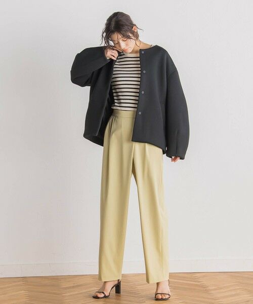 Droite lautreamont / ドロワットロートレアモン ニット・セーター | 【WEB限定】配色フレアスリーブ≪手洗い可能≫ | 詳細9