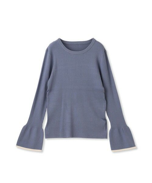 Droite lautreamont / ドロワットロートレアモン ニット・セーター | 【WEB限定】配色フレアスリーブ≪手洗い可能≫ | 詳細28