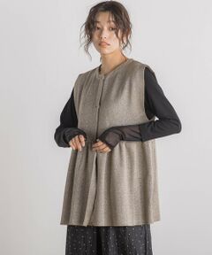 Droite lautreamont / ドロワットロートレアモン ニット・セーター | 【WEB限定】ラメペプラムニットベスト≪手洗い可能≫