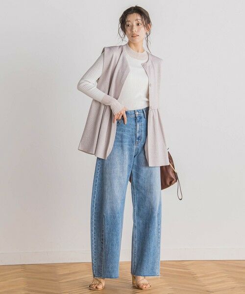 Droite lautreamont / ドロワットロートレアモン ニット・セーター | 【WEB限定】ラメペプラムニットベスト≪手洗い可能≫ | 詳細16