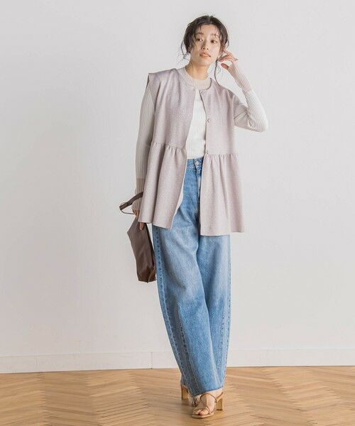 Droite lautreamont / ドロワットロートレアモン ニット・セーター | 【WEB限定】ラメペプラムニットベスト≪手洗い可能≫ | 詳細13