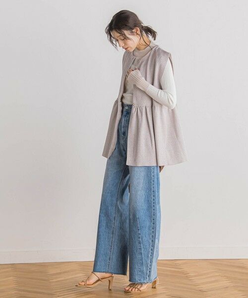 Droite lautreamont / ドロワットロートレアモン ニット・セーター | 【WEB限定】ラメペプラムニットベスト≪手洗い可能≫ | 詳細14