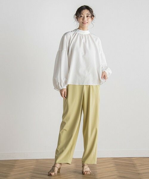 Droite lautreamont / ドロワットロートレアモン シャツ・ブラウス | ライトタンブラーボウタイブラウス≪洗濯機で洗える≫ | 詳細1