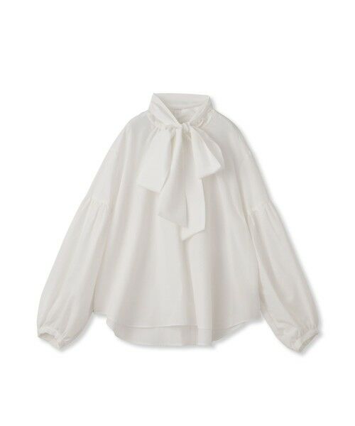 Droite lautreamont / ドロワットロートレアモン シャツ・ブラウス | ライトタンブラーボウタイブラウス≪洗濯機で洗える≫ | 詳細9