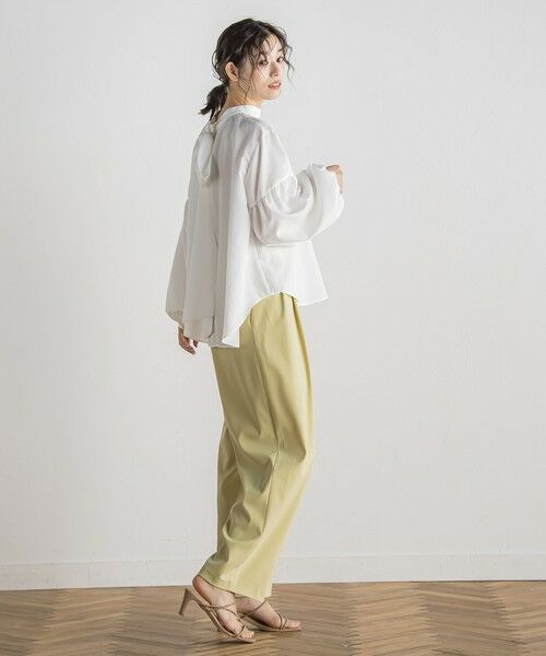 Droite lautreamont / ドロワットロートレアモン シャツ・ブラウス | ライトタンブラーボウタイブラウス≪洗濯機で洗える≫ | 詳細3