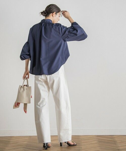 Droite lautreamont / ドロワットロートレアモン シャツ・ブラウス | ライトタンブラーボウタイブラウス≪洗濯機で洗える≫ | 詳細11