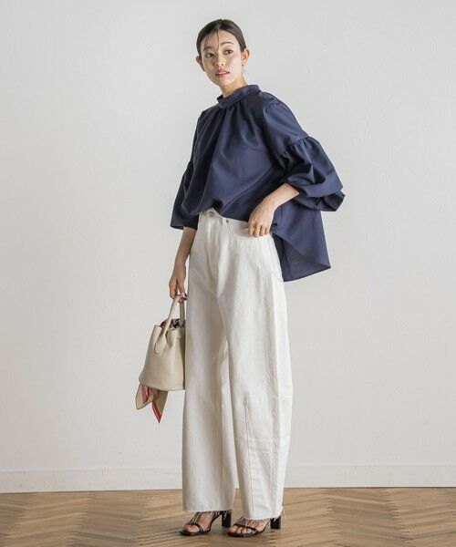 Droite lautreamont / ドロワットロートレアモン シャツ・ブラウス | ライトタンブラーボウタイブラウス≪洗濯機で洗える≫ | 詳細13