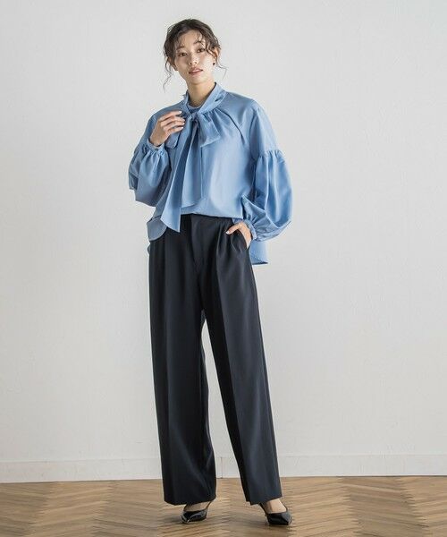 Droite lautreamont / ドロワットロートレアモン シャツ・ブラウス | ライトタンブラーボウタイブラウス≪洗濯機で洗える≫ | 詳細22