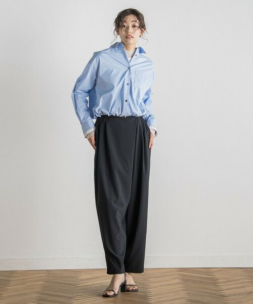 Droite lautreamont / ドロワットロートレアモン シャツ・ブラウス | ドロストクロップドシャツ≪洗濯機で洗える≫ | 詳細13