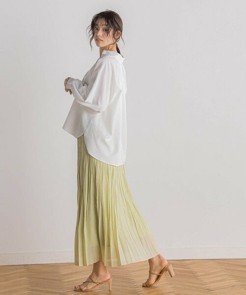 Droite lautreamont / ドロワットロートレアモン シャツ・ブラウス | 【WEB限定】袖ボリュームスキッパーブラウス≪洗濯機で洗える≫ | 詳細4