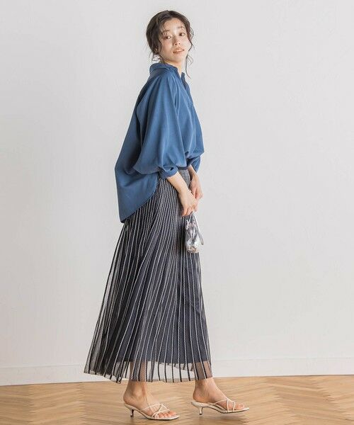 Droite lautreamont / ドロワットロートレアモン シャツ・ブラウス | 【WEB限定】袖ボリュームスキッパーブラウス≪洗濯機で洗える≫ | 詳細11